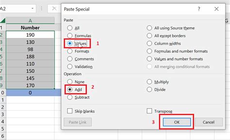 why is excel not summing my numbers
