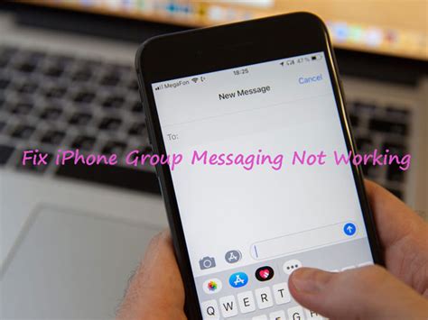 why is group messaging not working