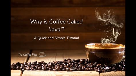 why is it called java coffee