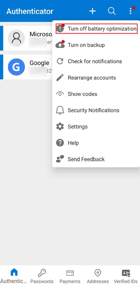 why is microsoft authenticator not working on new phone