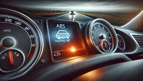 why is my abs and slip light on while driving