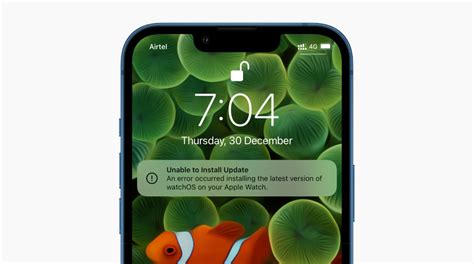 why is my apple watch unable to install apps