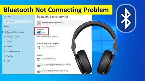 why is my bluetooth not connecting to pc