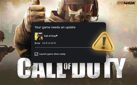 why is my call of duty not updating on pc