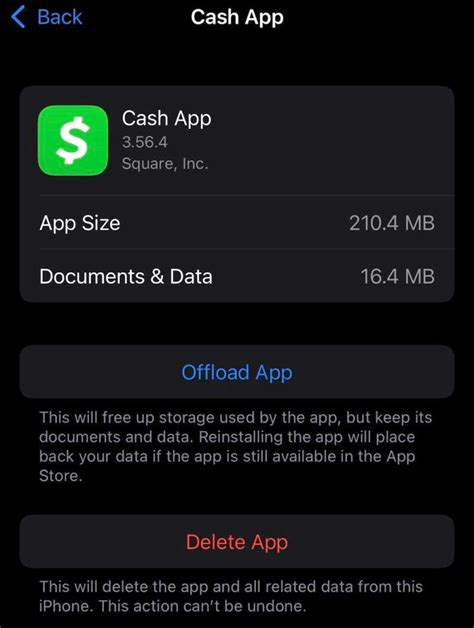 why is my cash app not working