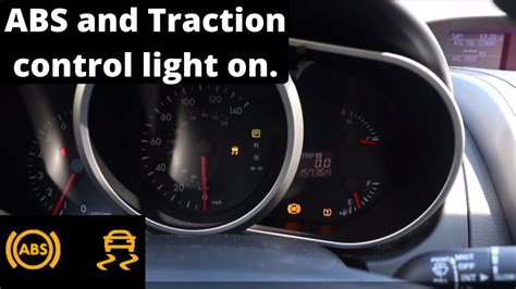 why is my check engine and traction control light on