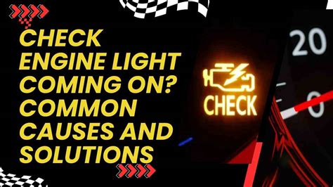 why is my check engine light on when my car isn't running