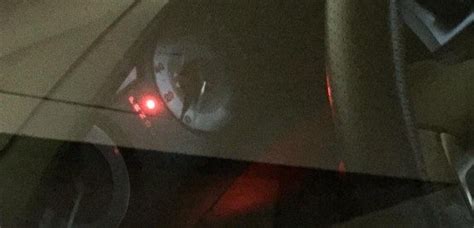 why is my dashboard blinking