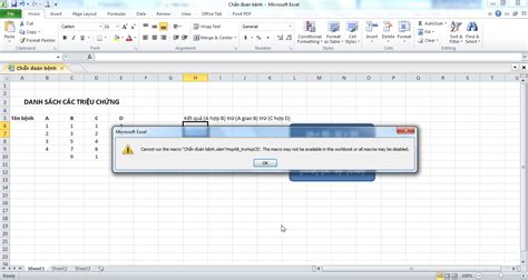 why is my excel macro not running