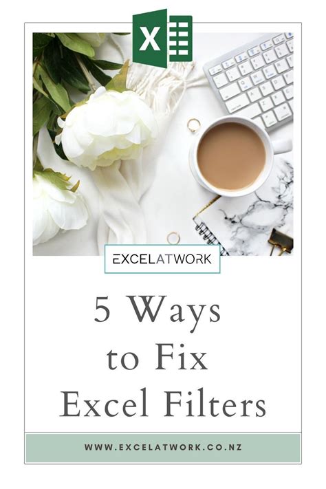 why is my excel sheet not filtering properly
