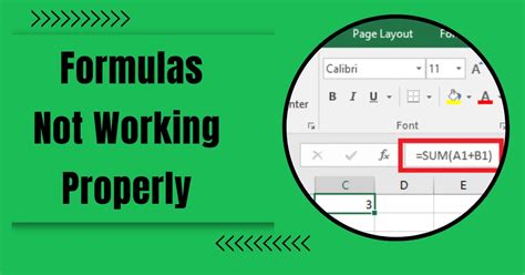 why is my formula not working in excel when dragging