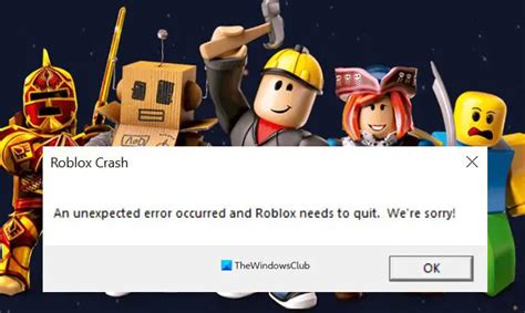 why is my game crashing on roblox