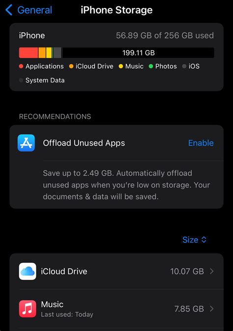 why is my icloud backup using so much storage