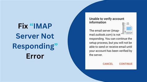why is my imap server not responding