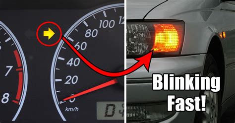 why is my indicator blinking faster