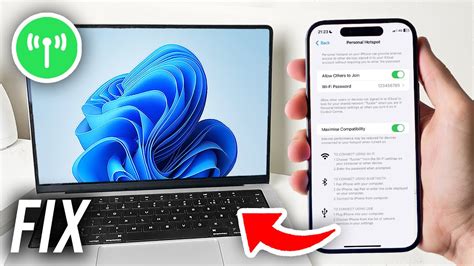 why is my iphone hotspot not connecting to pc