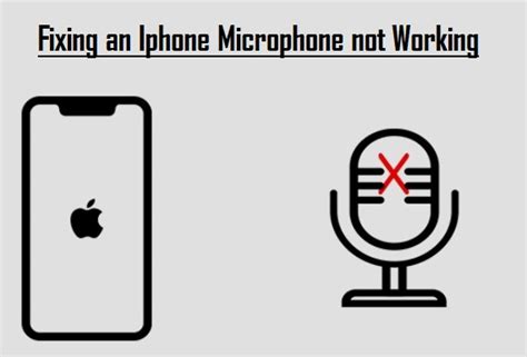 why is my iphone microphone not working for certain apps