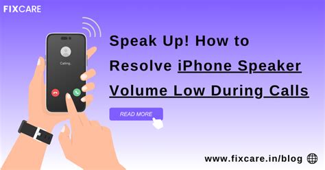 why is my iphone speaker so quiet during calls