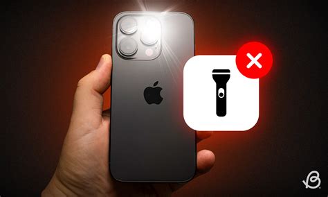 why is my iphone torch not working
