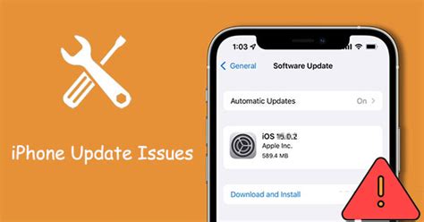 why is my iphone update not installing
