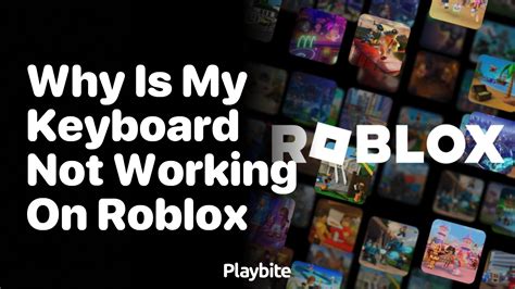why is my keyboard not working on roblox ipad