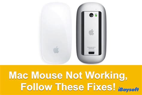 why is my magic mouse not connecting to my mac