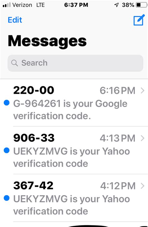 why is my phone not getting verification text messages