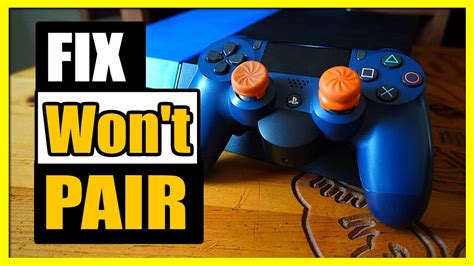 why is my ps4 controller blinking orange and not connecting
