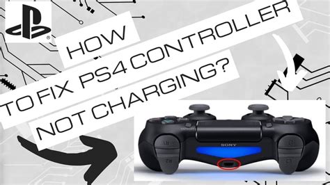 why is my ps4 controller not connecting while charging