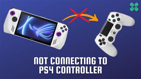 why is my ps4 controller not working when plugged in