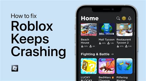 why is my roblox crashing on phone