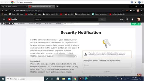 why is my roblox security code not working