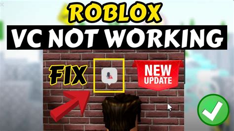 why is my roblox vc not working on ipad