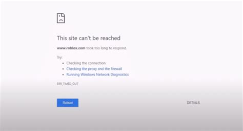 why is my roblox website not loading