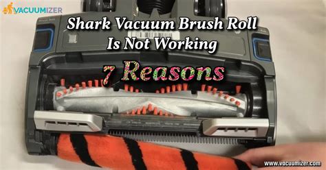 why is my shark roller not working