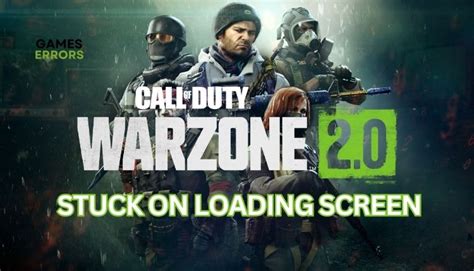why is my warzone stuck on the loading screen
