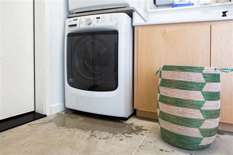 why is my washing machine leaking when in use