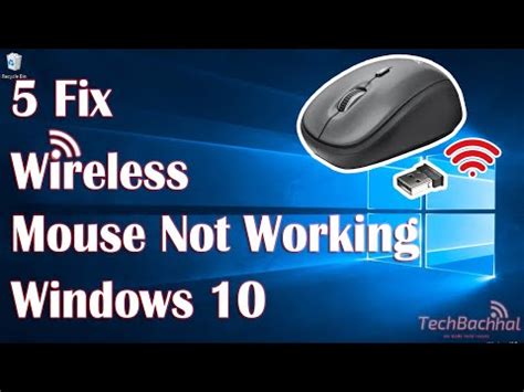 why is my wireless mouse not connecting to my computer