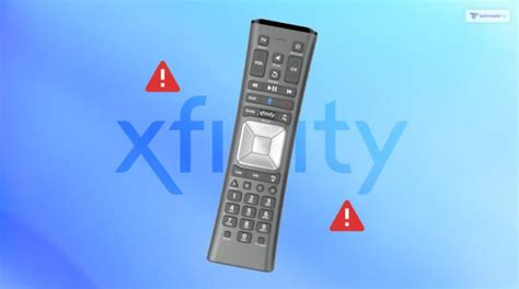 why is my xfinity remote flashing and not working