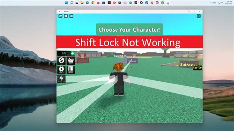 why is shift lock not working
