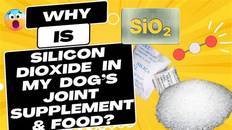 why is silicon dioxide in supplements