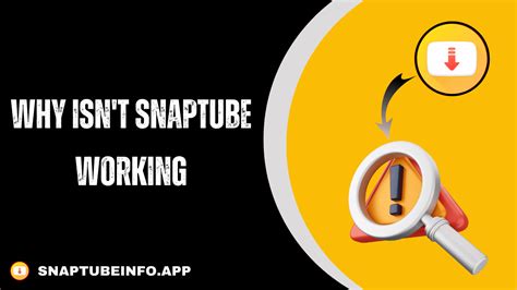 why is snaptube not installing
