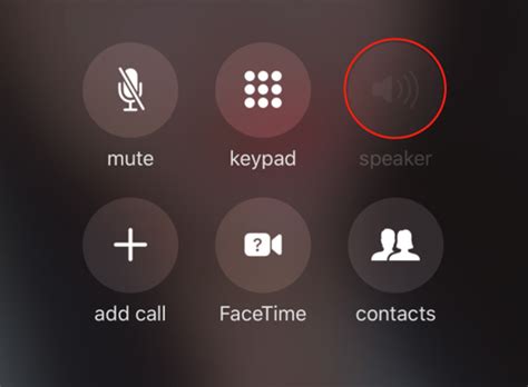 why is speaker button greyed out on iphone