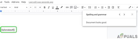 why is spell check not working in google docs