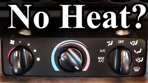 why is the heater not working in my car