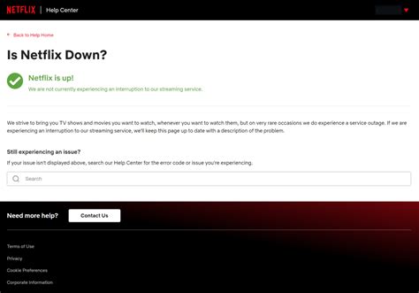 why is the netflix server not working