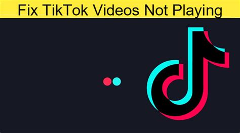 why is tiktok not loading
