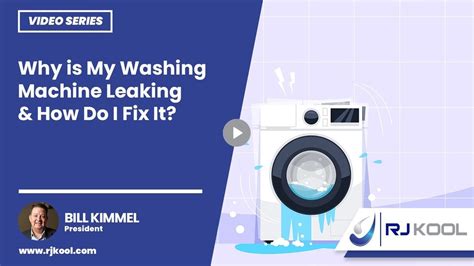 why is water leaking into my washing machine when not in use