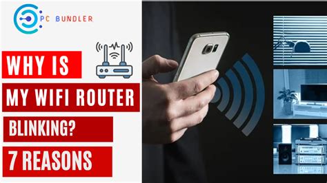 why is wifi light blinking on router