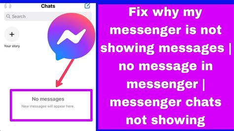 why isn't messenger loading my messages